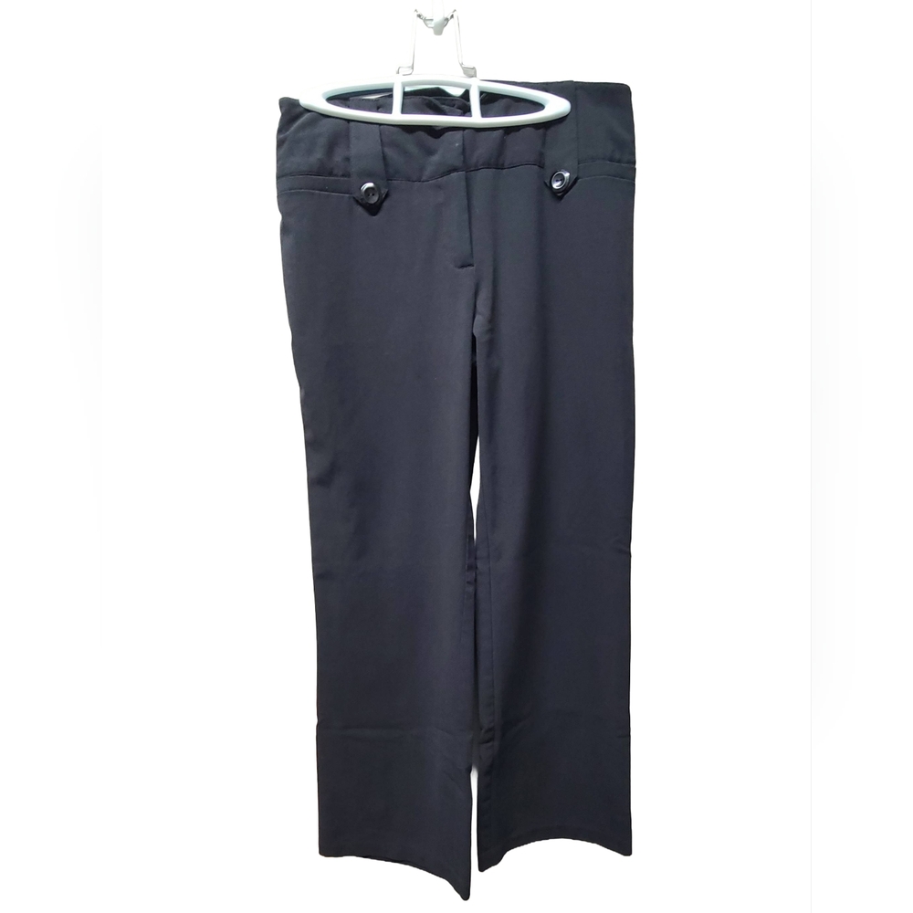 Iz Byer Womens Junior Black Dress Pants Size 9